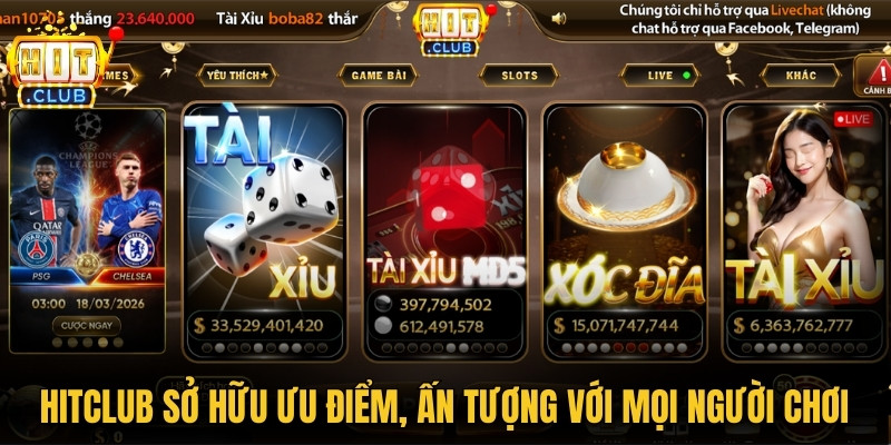 Hitclub Lutesuites - Link Web Tải Hit Club Chính Hãng Mới Nhất 2026 6 Hitclub sở hữu nhiều ưu điểm, ấn tượng với mọi người chơi