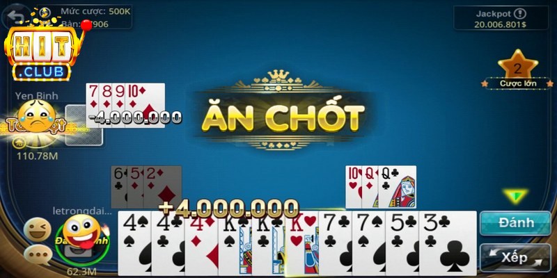 Phỏm Hitclub - Siêu Phẩm Đỏ Đen Online Khét Tiếng 2 Phỏm Hitclub là dòng game bài đổi thưởng đẳng cấp nhất